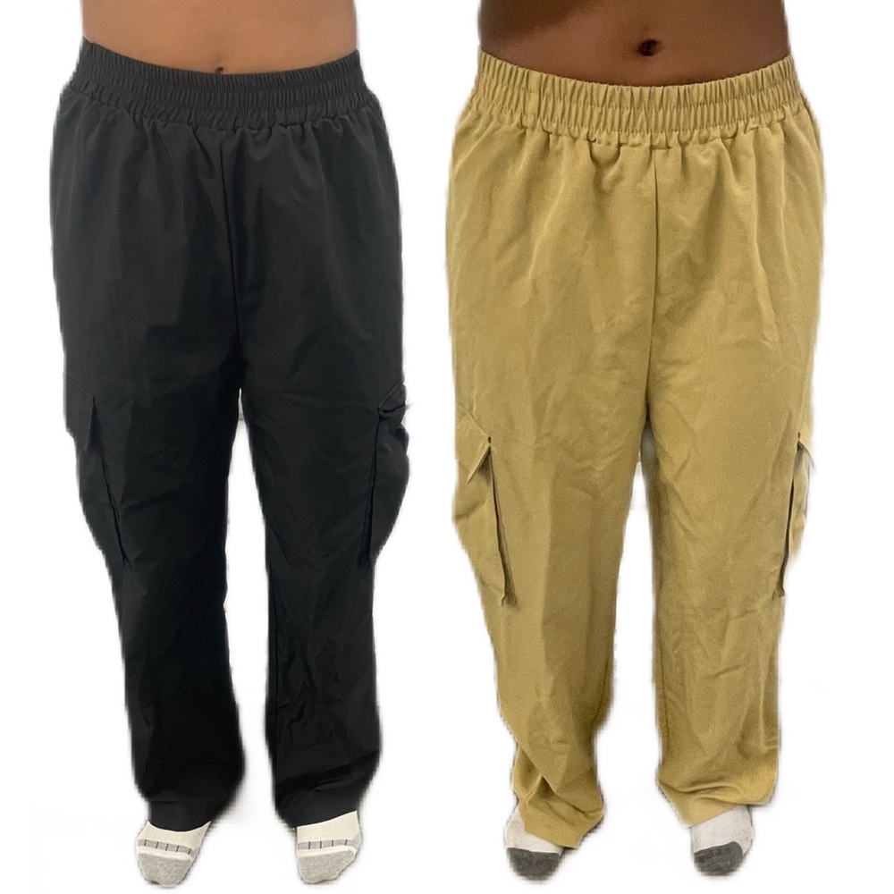 Two pair of women Cargo Pants in Khaki set